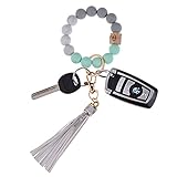 【Das perfekte Geschenk】Sie erhalten ein schönes Schlüsselanhänger Armband und ein Pop Push It Spielzeug, das Ihnen helfen kann, Ihre Reizbarkeit und Stress abzubauen. Egal, ob Sie es für sich selbst oder für Freunde, Familie, Kollegen kaufen, dieses Schlüsselanhänger-Armband ist für ein Stück geeignet. Sehr nützliches und exquisites Geschenk, Sie können es jeden Tag verwenden.