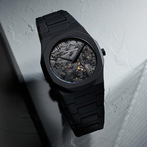 Image of FANMIS Men's Anime-Inspired Fashion Sketch Wristwatch Minimalist Creative Wormhole Design Stylish and Durable Timepiece for Men's Sports Watch