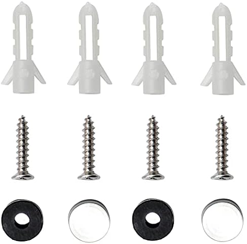 zoohot 9.6-Inch Wine Glass Rack - Under Cabinet Stemware Wine Glass Holder Glasses Storage Hanger Metal Organizer for Bar Kitchen Black (1 Rows, 3 Pack)