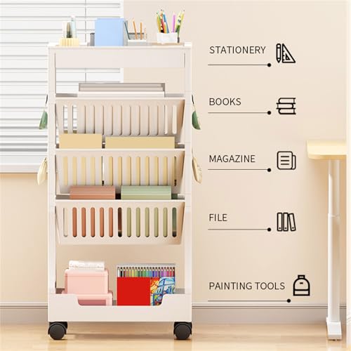 Chariot de cuisine à roulettes pour optimiser les petits espaces - 5
