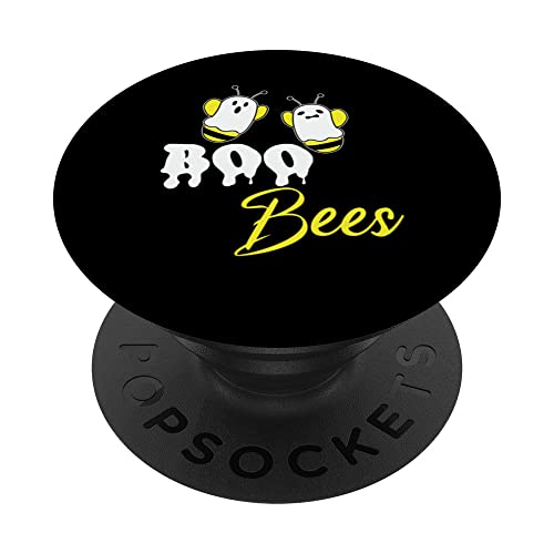 Boo Bees Couples Ghost Bee Funny Halloween Costume PopSockets PopGrip Intercambiabile