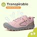 Imagen de Mishansha Zapatillas de Deporte Niños Ligeras Transpirable Zapatos de Correr Antideslizante Sneakers Rosa 31 EU