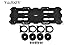 Tarot TL96018 Dual Battery Under Mount Seat Plate Holder Set for T810 T960 FPV RC Hexacopter Multicopter Frame