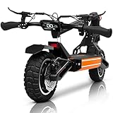 Electric Scooter, Up to 34/37MPH, 2000WOff Road Motor, Dual Disc Brakes with EABS, Full Suspensions 48V 20.8Ah, 3 Speed Modes Adults E-Scooter