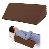 Wedge Pillow for Side Sleeping, Body Positioning Foam Wedge Pillow