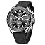 Black Strap/Black Dial/Silver Case