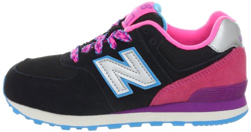 Image of New Balance Kids 574 New-b V2 Familiar Ground Hook and Loop Sneaker