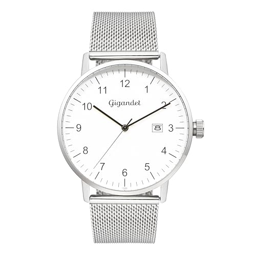 Montre pour Homme Gigandet Quartz Japonais Idéale pour le Bureau