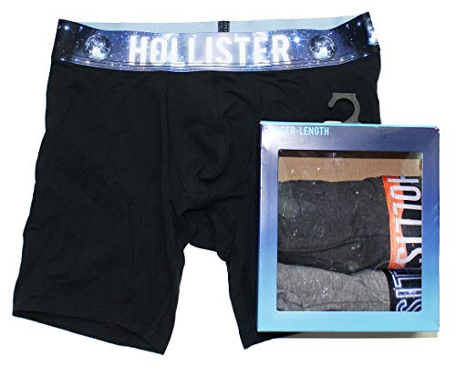 Hollister Men's Epic Flex Longer-Length Trunk 3-Pack (X-Small, 0689-112) Hollister Men's Epic Flex Longer-Length Trunk 3-Pack (X-Small, 0689-112)