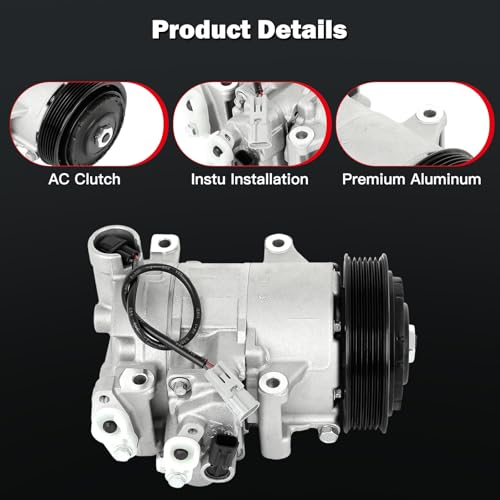 Image of cciyu Air Conditioning Compressor for Subaru Legacy Outback 2.5L 3.6L