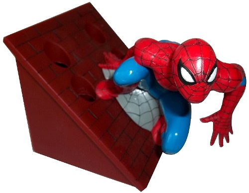 Amazon｜スパイダーマン 歯ブラシホルダー｜歯ブラシスタンド - ホーム