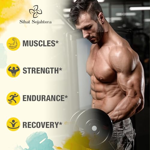 Sihat Sejahtera 8-In-1 Creatine Monohydrate With Bcaa & Hmb, 5000 Mg For Men & Women, Creatine Chews For Muscle thumb #3