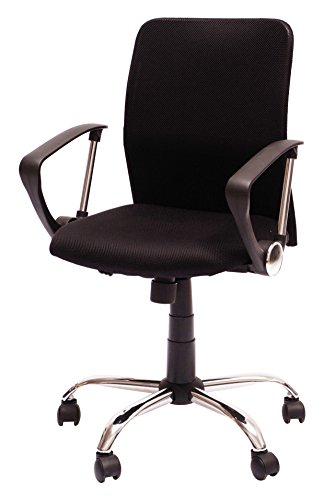 EUROSILLA Columbia - Silla de Escritorio, 92 x 56 x 60 cm, Color Negro