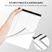 Ciphyfee 12pcs Small Note Pads, White Notepads 5x8 College Ruled Notebook, Writing Pads 5 x 8, Legal Pads, Pad Paper Perforate Notebooks for Work, Message, School, Office Supplies,30 Sheets/Pack