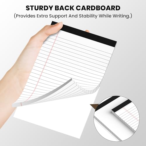 Cuaderno de 5 x 8 blanco sin rayas para evitar distracciones visuales 5