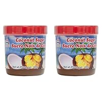 POR KWAN - Kokosnuss Zucker 100% - (1 X 400 GR) (Packung mit 2)