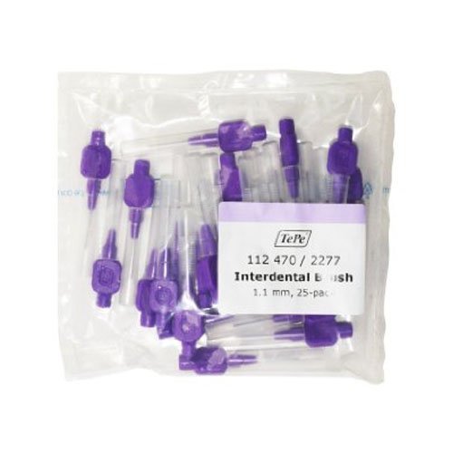 TePe 1.1 mm Size 6 Interdental Brush - Pack of 25 by TePe