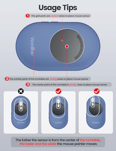 Vaydeer Undetectable Mouse Mover, Air 3 Mouse Jiggler with Adjustable Timer - 4