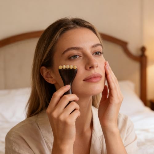 Varilla de acupresión facial para eliminar el cansancio ocular y reafirmar la piel 6