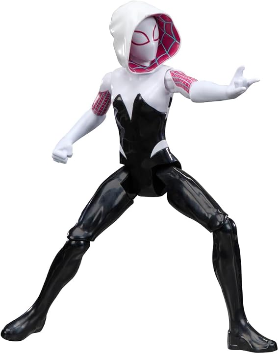 SPIDER-MAN Marvel Titan Series Ghost-Spider Action Figure, 12-Inch-Scale (30 cm) Super Hero Toys for Kids Ages 4+