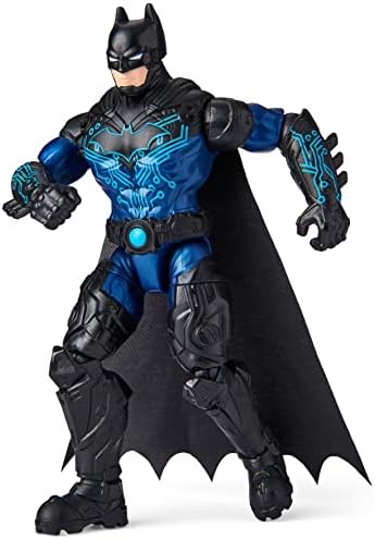 Batman 4-inch Bat-Tech Batman and Robin Action Figures with 6 Mystery Accessories, for Kids Aged 3 and up, Amazon Exclusive 5 41o3ngdV5bL. AC