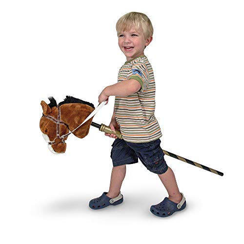 Melissa & Doug Deluxe Gallop-N-Go Stick Pony w/Sound