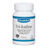 EuroMedica Tri-Iodine, 6.25mg, 90 Capsules - Potassium Iodide, Sodium Iodide & Molecular Iodine -...
