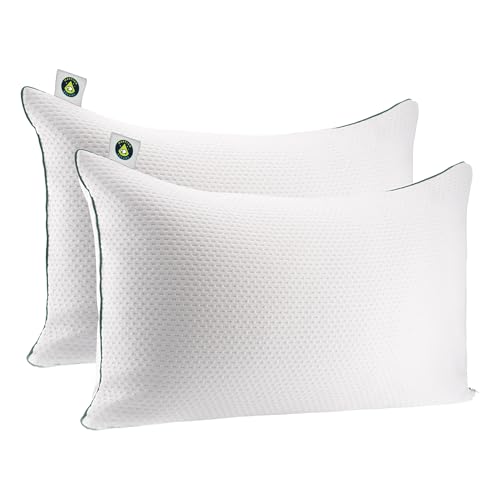 Image of Martian Made Dreams Luxury Hotel Pillows (2 Pack) - 100% Hypoallergenic Ultra Soft Microfibre Filling (50x75cm)