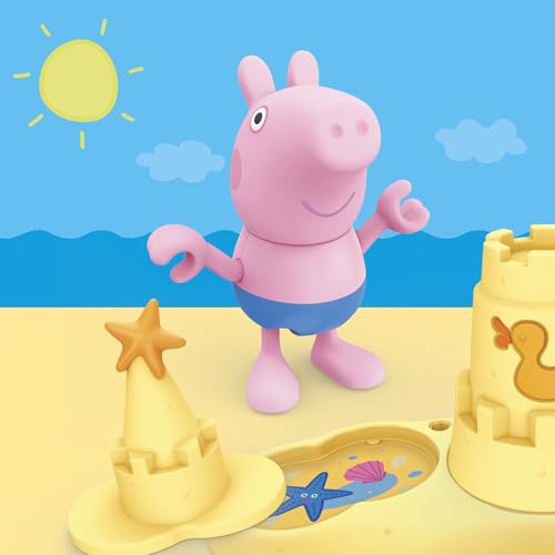 Peppa Pig Siblings Beach Day Playset with 3 Figures and 5 Accessories, Includes Baby Evie, Preschool Toys for Girls and Boys 3 and Up by Peppa Pig - Image 7