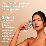 Veil Cosmetics Complexion Fix 3-in-1 Primer - Serum, Mixing Base, Primer - Pore Minimizing - Hydrate, Brighten & Soothe - Smooths Wrinkles & Fine Lines - Extend Makeup Wear - Vegan - Beautiful Skin - Image 5