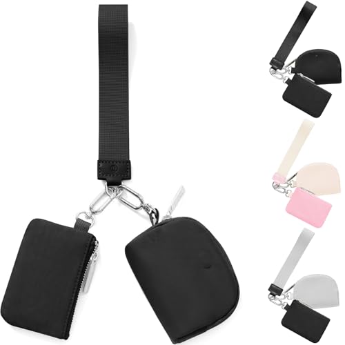 Lista de Monederos para Mujer - solo los mejores. 45 Mini Llavero con Cierre Alrededor de Cartera, Portafolios de Pulsera para Mujer, Monederos de Mujer Pequeños, Cartera Pequeño Cambio, Mini Cartera para Mujer, Llavero, con...