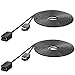 Produktbild 2-pack 3M 10ft Verlängerungskabel Extension Cable für Nintendo SNES Classic Mini Edition Controller 2017, NES Classic Mini Edition 2016 und Wii Remote & Wii Nunchuck Controller