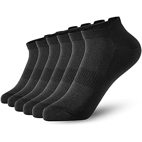 brookhaus Women Ankle Socks, 6Pairs Women's Athletic Socks, Low Cut Running Socks, No-Show Sport Socks With Tab Cover