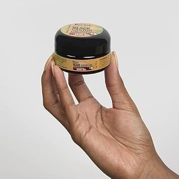 Kuza Jamaican Black Castor Oil Anti-Breakage Edge Gel - Infused with Coconut Oil - for Dry, Fragile Hair, 2 oz