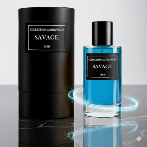SAVAGE Paris Parfum Collection Authentique, fragranza a lunga durata, 50 ml, idea regalo