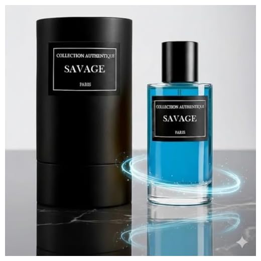 Perfume Hombre Larga Duración - Savage Paris - Fragancia Cítrica Amaderada con Notas de Bergamota y Vainilla - 50ml EDP - Idea Regalo