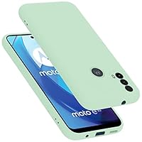 HUANGTAOLI Custodia per Motorola Moto E20, Rinforzare la con Angoli Protettiva Silicone Colorato Bumper Cover per Motorola Moto E20