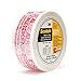 Scotch Printed Message IF SEAL IS BROKEN CHECK CONTENTS BEFORE ACCEPTING Box Sealing Tape 3771 White, 48 mm x 100 m, Conveniently Packaged (Pack of 1)