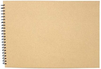 Artway Enviro Spiral Bound A3 Sketchbook - Landscape - 70 Sides (35 Sheets) of 100% Recycled 170gsm Cartridge Paper, White