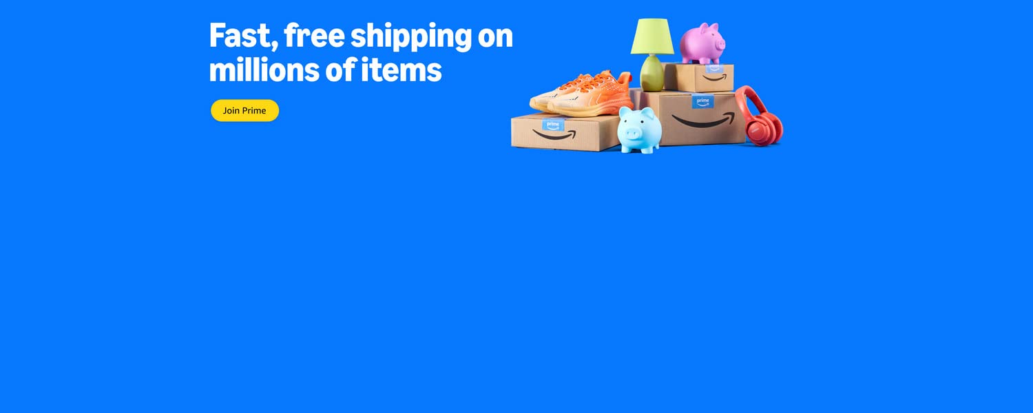 Fast shipping on millions of items
Join Prime