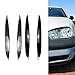 For Golf MK4 GTI SDI R32 Headlight Eyebrow Cover Trim ABS for FSI GL GLS 1997 2005 Front Light Upper Protection for 2 Door and 4 Door Cars (Gloss Black)