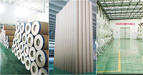 Canvas Roll 44 In X 98 Ft Water Resistant Matte Polyester Canvas 2" Core 280G Matte Canvas For Printing Drawing (6 Roll) #TOP5