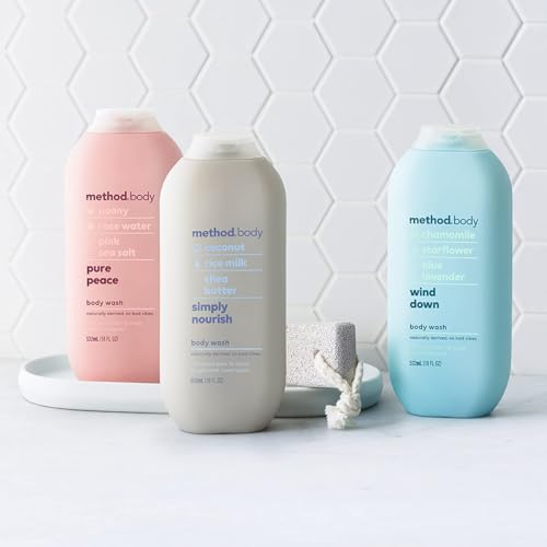 method products, inc Method Body Wash, Simply Nourish, Paraben and Phthalate Free, 18 oz (Pack of 1)