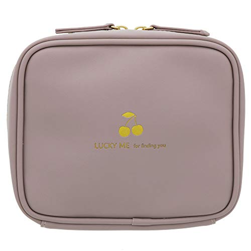 サンスター文具 ガジェットポーチ Lサイズ カラースモーキー サクランボ S2313154