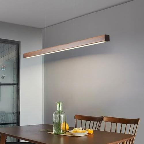 Lustre cuisine long et design avec éclairage LED linéaire - 4