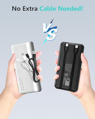 Miady UL Listed 2-Pack Portable Charger 10000mAh Power Bank Battery Pack — view 2