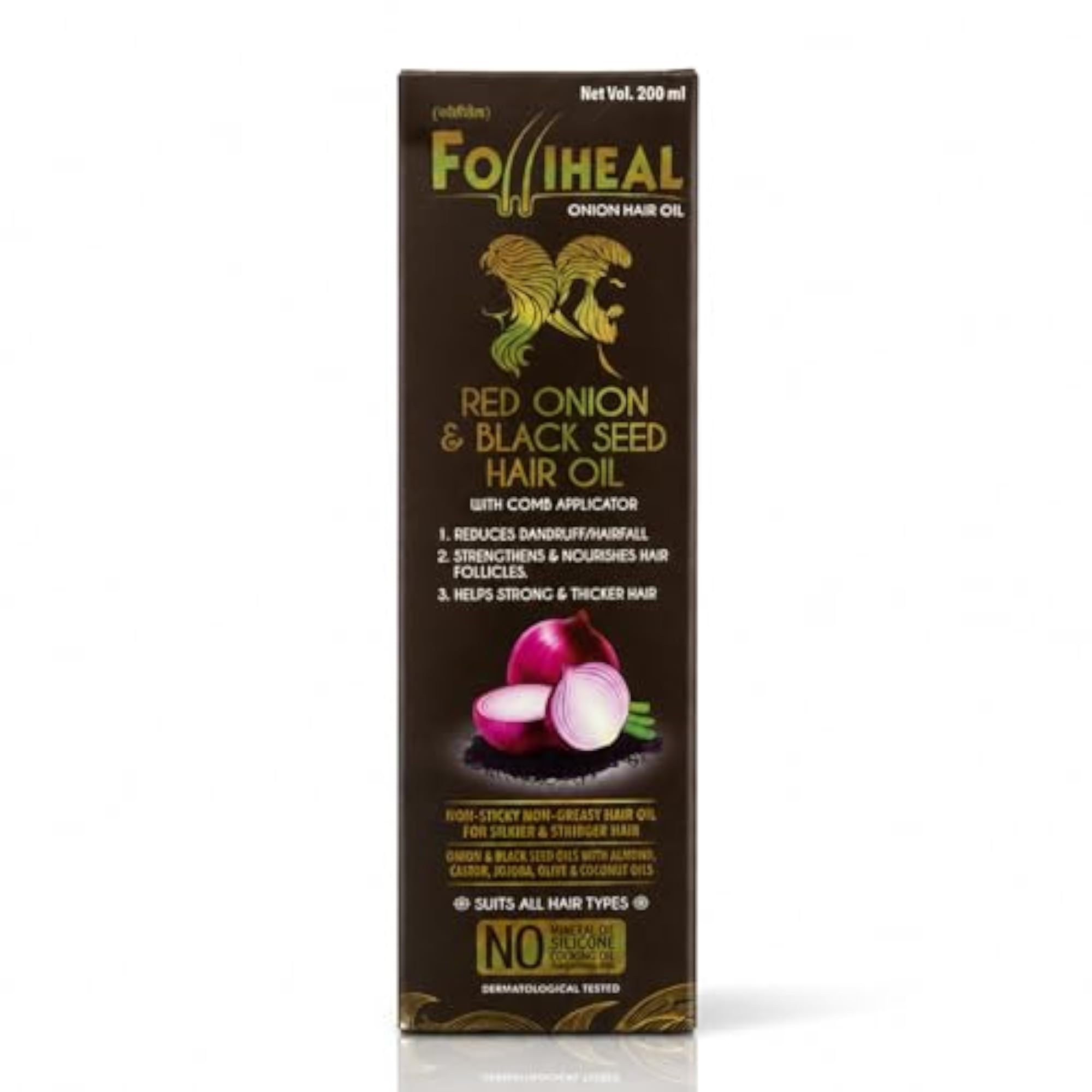 Folliheal Red Onion & Black Seed Hair Oil