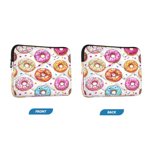 Funda para laptop 13-14 pulgadas diseño Donuts impermeable miniatura 2