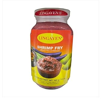 Pacific Isles Shrimp Fry Bagoong Alamang, Pink Uncooked, 12 Ounce Jar
