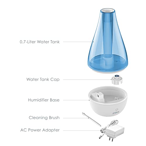 Ultrasonic Cool Mist Humidifier With Optional Night Light For Small And Medium Rooms #TOP2